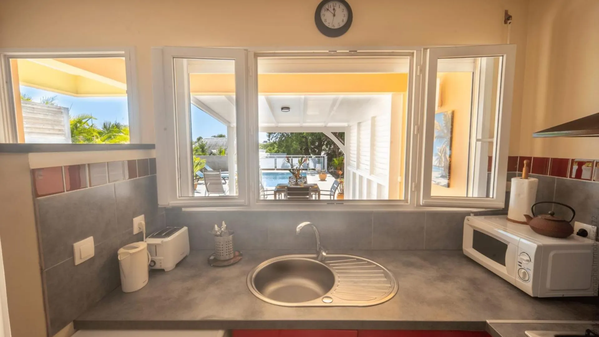 972A - Magnificent Ground Floor With Swimming Pool Apartment Le Diamant 0*,