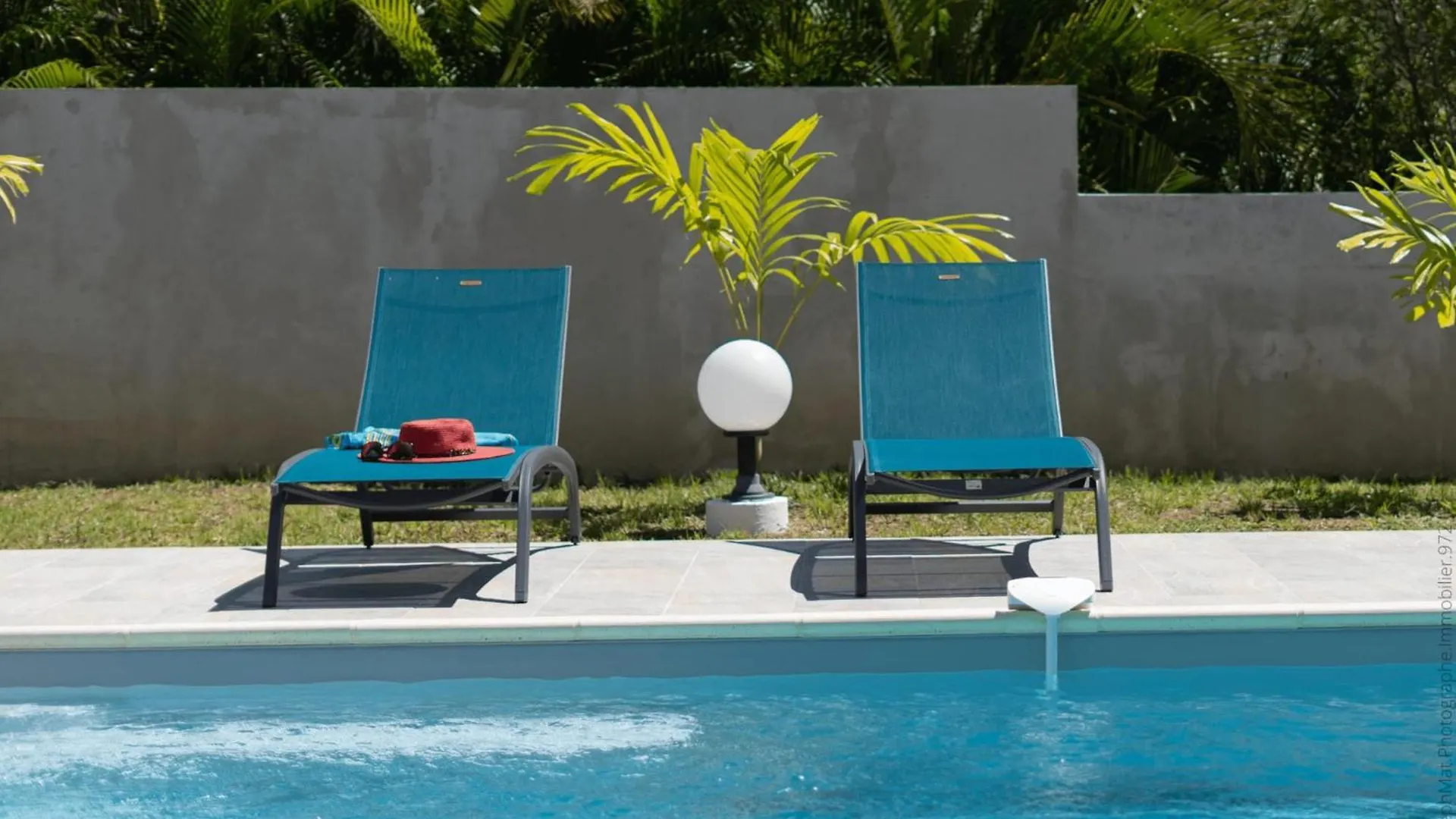 972A - Magnificent Ground Floor With Swimming Pool Apartment Le Diamant 0*,  Martinique